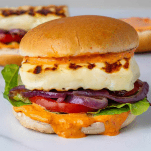 Halloumi Burger
